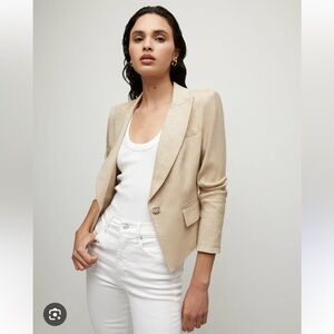 Veronica Beard - Hosanna Linen Dickey Jacket